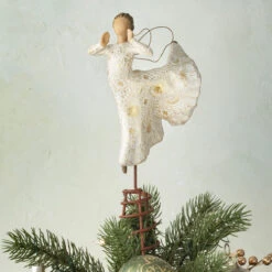 Willow Tree - Song Of Joy Tree Topper - 29.2cm -Christmas Decor Sales Store apicy7pal 32678.1644373517