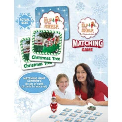 Elf On The Shelf Matching Game - 20cm -Christmas Decor Sales Store apidwyleq 62133.1641046295