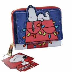 Peanuts - Loungefly Holiday Snoopy House Flap Purse - 13cm