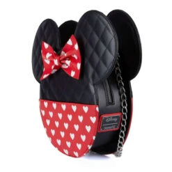 Loungefly Mickey And Minnie Valentines Crossbody Bag - 30cm