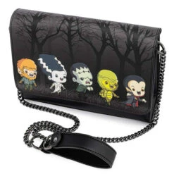 Universal Monsters - Loungefly Chibi Chain Strap Crossbody Bag - 24cm