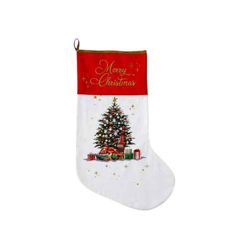 Magic Of Christmas Tree Santa Stocking - 52cm 3 Magic Of Christmas Tree Santa Stocking - 52cm