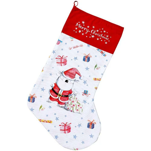 Barney Saves Christmas Barney Santa Stocking - 65cm 3 Barney Saves Christmas Barney Santa Stocking - 65cm