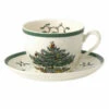 Spode Christmas Tea Cup And Saucer - Set Of 4 -Christmas Decor Sales Store apisx7n9r 37449.1641046321