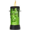 Green Frankenstein Flickering LED Candle - 27cm -Christmas Decor Sales Store apivaqalb 58645.1641046189