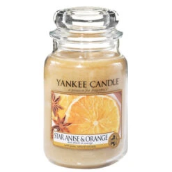 Yankee Candle Star Anise & Orange - Large 16.5cm