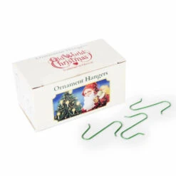 100 Green Ornament Hangers
