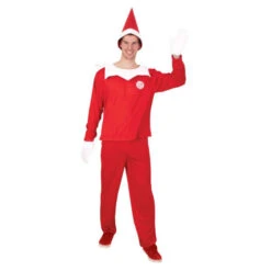 Elf On The Shelf Costume Unisex - Adult Standard -Christmas Decor Sales Store apiypno8a 08863.1641046280